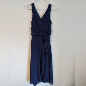 Evan Picone Size 10 Navy Dress